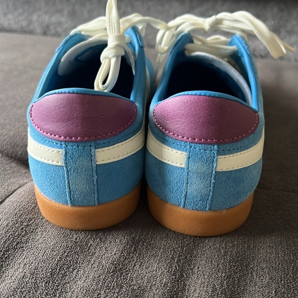 Gola Bullet Suede Santorini/off white/foxglove NWT and box size 6/37 - Picture 3 of 11